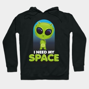 Funny alien introvert Hoodie